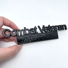 Load image into Gallery viewer, Combat Veteran Edition Metal Badge Car Emblem