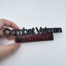 Load image into Gallery viewer, Combat Veteran Edition Metal Badge Car Emblem