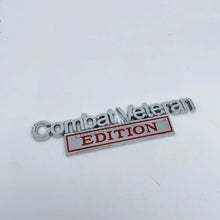 Load image into Gallery viewer, Combat Veteran Edition Metal Badge Car Emblem