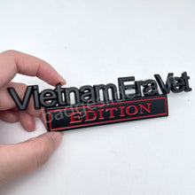 Load image into Gallery viewer, Vietnam Era Vet Edition Metal Badge Car Emblem