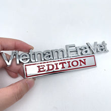 Load image into Gallery viewer, Vietnam Era Vet Edition Metal Badge Car Emblem