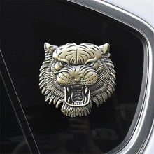 Load image into Gallery viewer, Tiger Metal Hood Window Sticker
