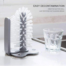 Load image into Gallery viewer, Double-sided Brush Suction Cup Cleaner