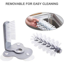 Load image into Gallery viewer, Double-sided Brush Suction Cup Cleaner