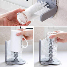 Load image into Gallery viewer, Double-sided Brush Suction Cup Cleaner