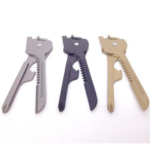 Load image into Gallery viewer, 6-In-1 Outdoor Multi-function Key Knife