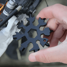 Load image into Gallery viewer, ⛄🎄🎁🎅Christmas idea🥰18-IN-1 SNOW-SHAPED STAINLESS STEEL MULTI-TOOL