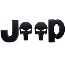Load image into Gallery viewer, Jeep Skull Emblem Badge