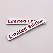 Load image into Gallery viewer, 2x Chrome Metal Limited Edition