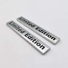 Load image into Gallery viewer, 2x Chrome Metal Limited Edition