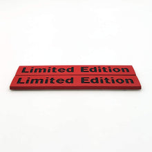 Load image into Gallery viewer, 2x Chrome Metal Limited Edition