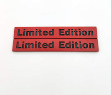 Load image into Gallery viewer, 2x Chrome Metal Limited Edition