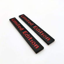 Load image into Gallery viewer, 2x Chrome Metal Limited Edition