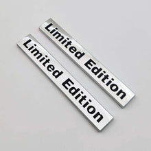 Load image into Gallery viewer, 2x Chrome Metal Limited Edition