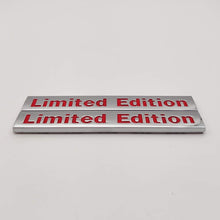 Load image into Gallery viewer, 2x Chrome Metal Limited Edition