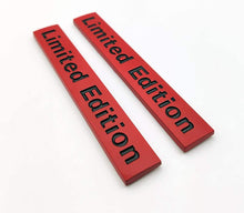 Load image into Gallery viewer, 2x Chrome Metal Limited Edition