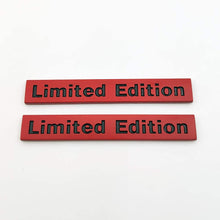 Load image into Gallery viewer, 2x Chrome Metal Limited Edition