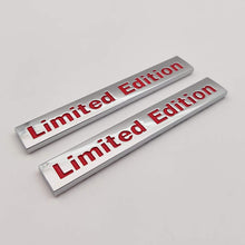 Load image into Gallery viewer, 2x Chrome Metal Limited Edition