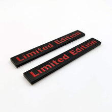 Load image into Gallery viewer, 2x Chrome Metal Limited Edition