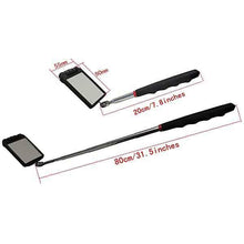 Load image into Gallery viewer, Portable LED Telescopic Inspection Mirror