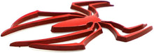 Load image into Gallery viewer, 2pcs Metal Chrome Spider Badges