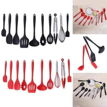 Load image into Gallery viewer, 10 Piece Silicone Kitchen Utensil Set