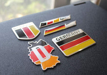 Load image into Gallery viewer, 5pcs Germany Flag Decal Sticker