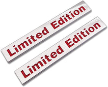 Load image into Gallery viewer, 2x Chrome Metal Limited Edition