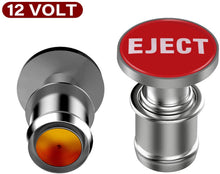 Load image into Gallery viewer, EJECT Fire Missile Button Car Cigarette Lighter Button Replacement Cover Suitable for Most 12V Cars