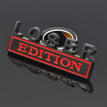 Load image into Gallery viewer, THE ORIGINAL LOSER EDITION EMBLEM FENDER BADGE