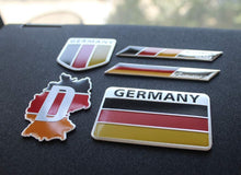 Load image into Gallery viewer, 5pcs Germany Flag Decal Sticker