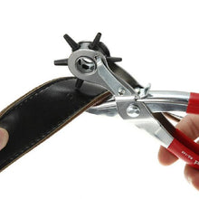 Load image into Gallery viewer, HOUSEHOLD REVOLVING LEATHER HOLE PUNCHER