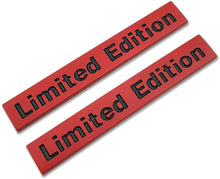 Load image into Gallery viewer, 2x Chrome Metal Limited Edition