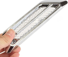Load image into Gallery viewer, Universal Car Air Flow Chrome Fender Side Vent Decor Sticker