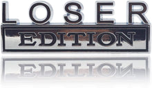 Load image into Gallery viewer, THE ORIGINAL LOSER EDITION EMBLEM FENDER BADGE
