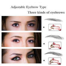 Load image into Gallery viewer, Adjustable Eyebrow Shapes Stencil