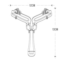 Load image into Gallery viewer, Adjustable Eyebrow Shapes Stencil