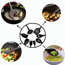 Load image into Gallery viewer, 10 Piece Silicone Kitchen Utensil Set