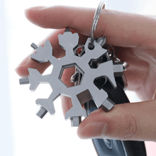 Load image into Gallery viewer, ⛄🎄🎁🎅Christmas idea🥰18-IN-1 SNOW-SHAPED STAINLESS STEEL MULTI-TOOL