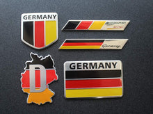 Load image into Gallery viewer, 5pcs Germany Flag Decal Sticker