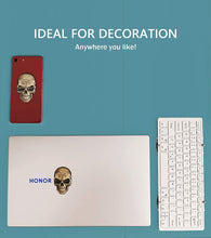 Load image into Gallery viewer, Deselen Metal Skull Decal Sticker