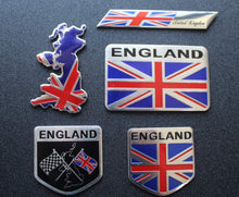 Load image into Gallery viewer, 5pcs England Flag Decal Sticker