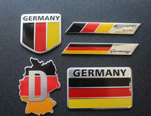 Load image into Gallery viewer, 5pcs Germany Flag Decal Sticker