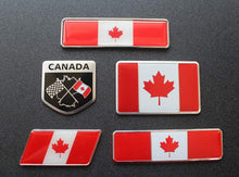 Load image into Gallery viewer, 5pcs Canada Flag Decal Sticker