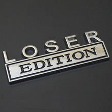 Load image into Gallery viewer, THE ORIGINAL LOSER EDITION EMBLEM FENDER BADGE