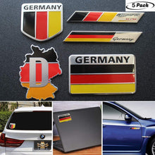 Load image into Gallery viewer, 5pcs Germany Flag Decal Sticker