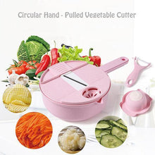 Load image into Gallery viewer, Circular Hand - Pulled Vegetable Cutter