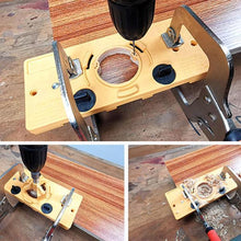 Load image into Gallery viewer, 35mm Hinge Drilling Jig Woodworking Tool Set