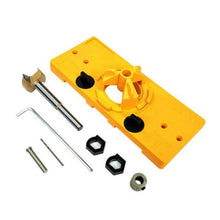 Load image into Gallery viewer, 35mm Hinge Drilling Jig Woodworking Tool Set