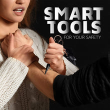 Load image into Gallery viewer, Vegan Leather Safety Keychain